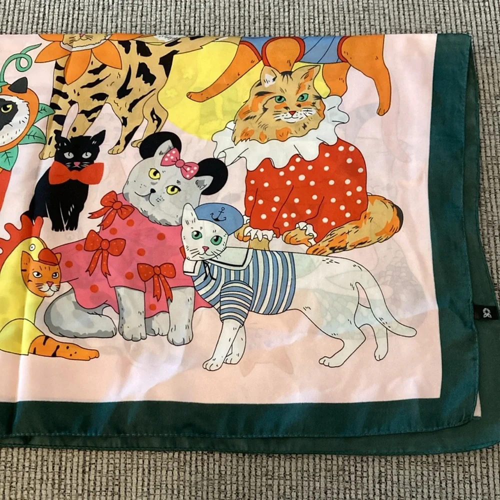None cat scarf